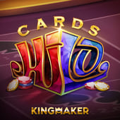 Cards Hi Lo cards game on Binggo